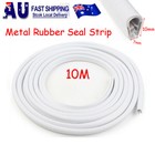 <!--F#f_0-->10M Pinchweld Pinch Weld Car Rubber Seal Edge Door Trim Mould Metal Clips White<!--F/-->