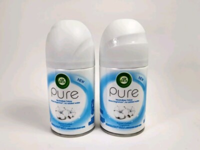 Air Wick Pure Sunset Cotton Fragrance Freshmatic Ultra Automatic Spray Refill
