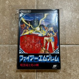 Nintendo Famicom Fire Emblem: Shadow Dragon & the Blade of Light CIB COMPLETE