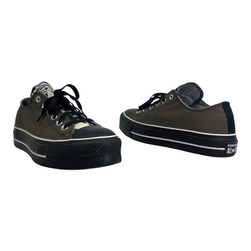 CONVERSE Mens 8 Womens 10 Chuck Taylor All Star Low Platform Sneakers 171210C - Picture 2 of 18