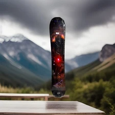 Free Ride Slope Style Snowboard 156 Deep Space Series Design Cosmos Camber New