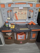 Step2 Big Builders Pro Workshop for Kids, Indoor/Outdoor Tool Bench for