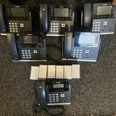Yealink T46s Restposten 5 Mobilteile und ein T41s Bundle alle mit neuen Netzteilen und LAN