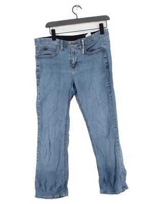 Lee Herren Jeans S blau Baumwolle mit Elasthan Straight