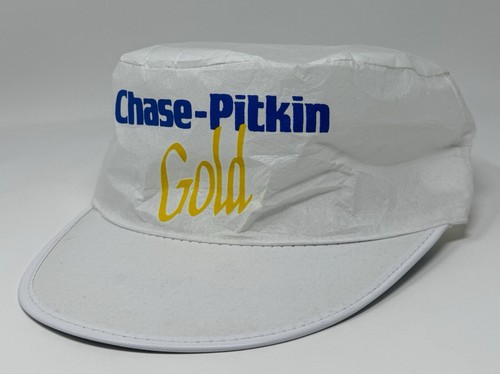 Chase Pitkin Gold Paint Hat Adcap Line Vintage Rochester Hardware Home Store