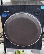 Subwoofer activo Sony SA-WMS367 tipo blindado magnético 130W funcionando usado