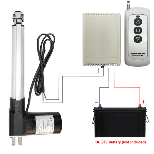 8000N 12V Linear Actuator 100MM 300MM 500MM 800MM 1000MM Linear Motor Heavy Duty - Bild 9 von 33