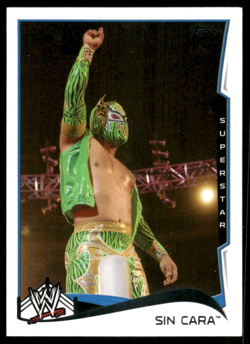 2014 Topps WWE #87 Sin Cara Silver