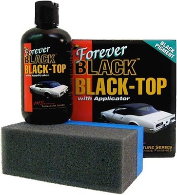 Forever Black Black-Top Gel with Applicator - Black Convertible Top Dye
