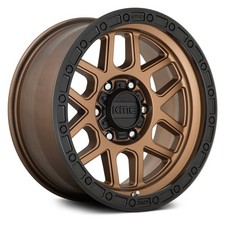 Kmc Km544 Mesa 17x9 8x6.58x165.1 18 Bronze Black Wheels4 125.1 17 Inch Rims