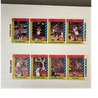 McDonald's Michael Jordan Best Moves 1991 8-Card Lot NBA Chicago Bulls. Uncut
