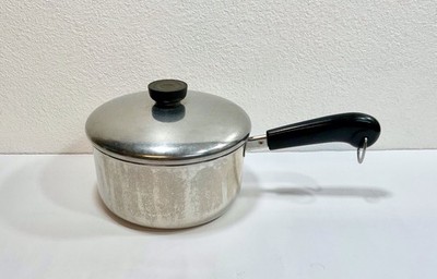 Revere Ware 2 Qt Sauce Pan w/Lid 97d Stainless Steel Tri Ply Bottom Clinton IL