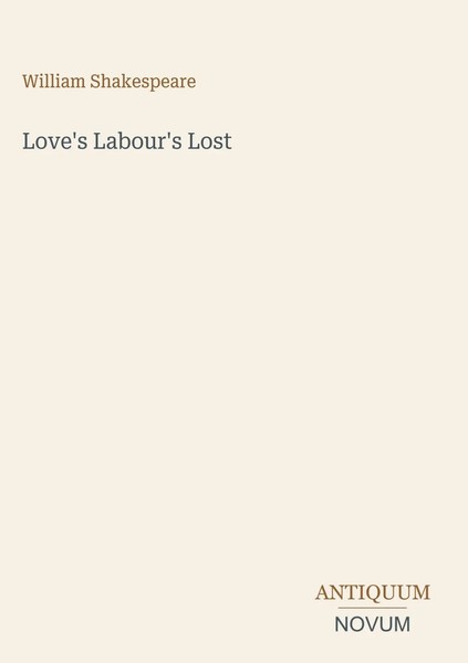 William Shakespeare | Love's Labour's Lost | Buch | Englisch (2026)-image