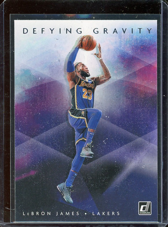 2019-20 Donruss #2 LeBron James Defying Gravity