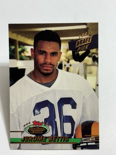 1993 Stadium Club Fußball Komplettsatz 1-500 im Binder Bledsoe Bettis Rookies - Bild 2 von 3