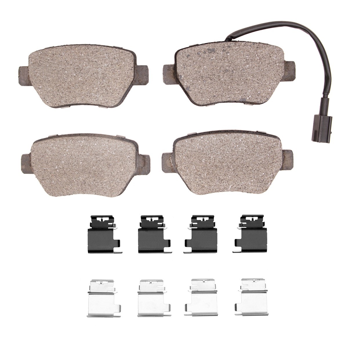 2551-1851-01 R1 Concepts 2-Wheel Set Brake Pad Sets Rear for Maserati Ghibli