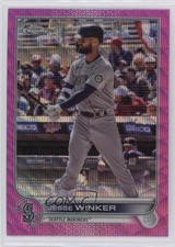 2022 Topps Chrome Update Pink Wave Refractor Jesse Winker #USC17 5q6