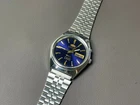 Vintage Orient Crystal 3 Star Automatic Royal Blue Dial 36mm Men's Watch