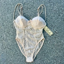 Vintage Deadstock Lace Teddy