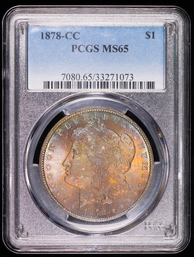1878-CC Morgan Dollar — photo from another recent sale