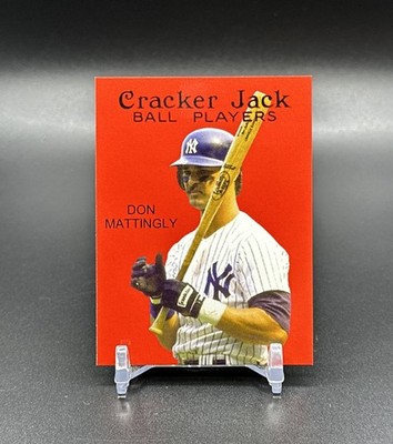 Don Mattingly - Cracker Jack Sports Card #305 - New York Yankees