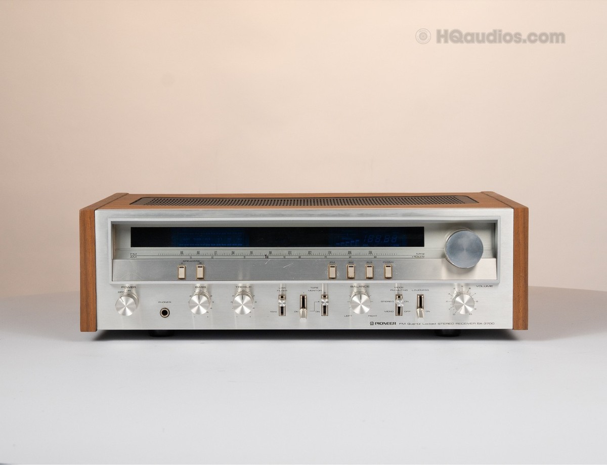 Pioneer SX-3700 Stereo Receiver – Fully Serviced & Restored – 1