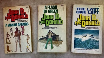 DISCOVER 3 BY JOHN D MACDONALD A GREAT AMERICAN WRITER OF MYSTERY & INTRIGUE #A1