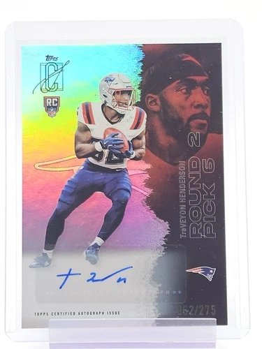 2025 Topps Signature TreVeyon Henderson Rookie Class Autographs (RAW)
