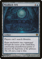 Mindlock Orb (The List) Shards of Alara NM Artifact Blue Rare MTG CARD ABUGames