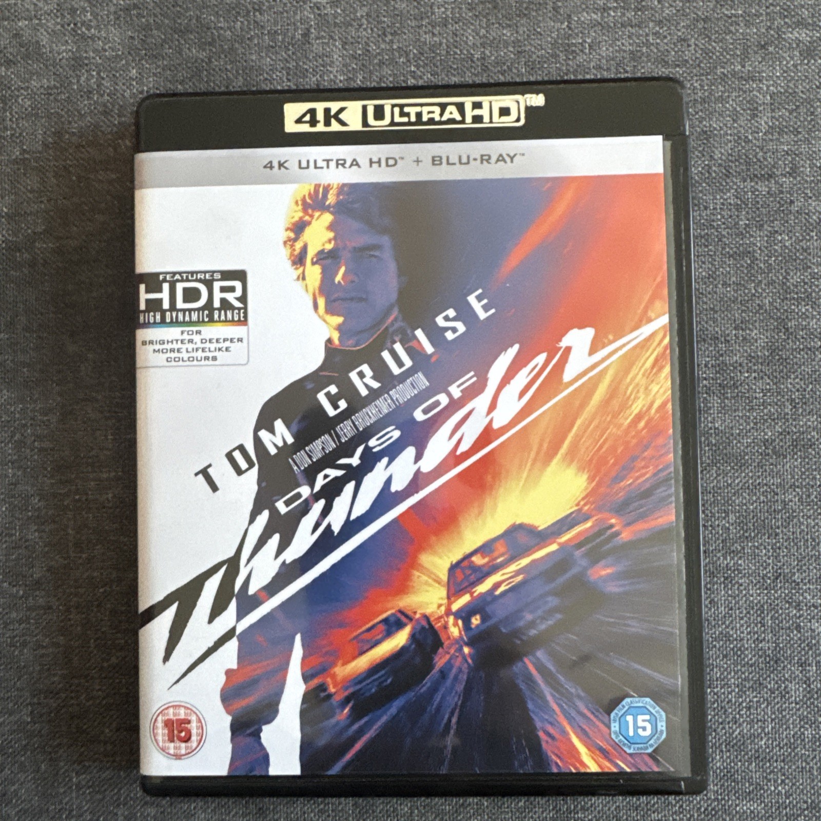 Days of Thunder VGC 4K UHD BLU RAY