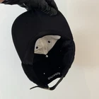 Étiquette Supreme Visor 6 panneaux noir casquette chapeau boîte logo SS18