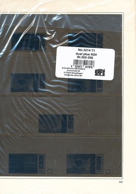 SAFE 3214 N24 T1 dual plus Nachtrag Bundesrepublik BRD 1. Teil 2024 Bl. 302-306