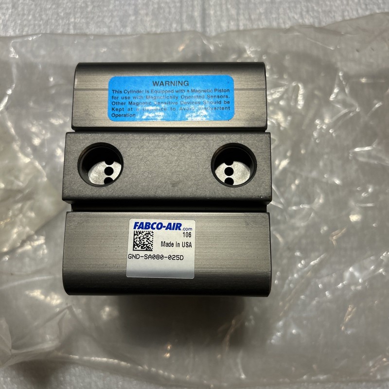 Fabco Air Gnd-sa080-025d Air Cylinder  7 Available