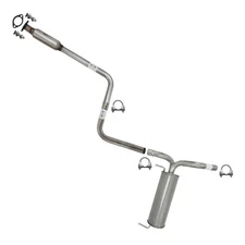 Stainless Steel Resonator Muffler Exhaust Kit fits: 2011-2015 Cruze 1.4L, 1.8L