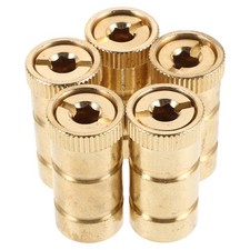 2 Pieces Swimming Pool Cover Anchor Socket Anchors Brass Bolts for