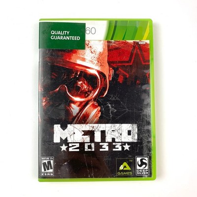 Metro 2033 Standard Xbox 360 Video Game Multiplayer