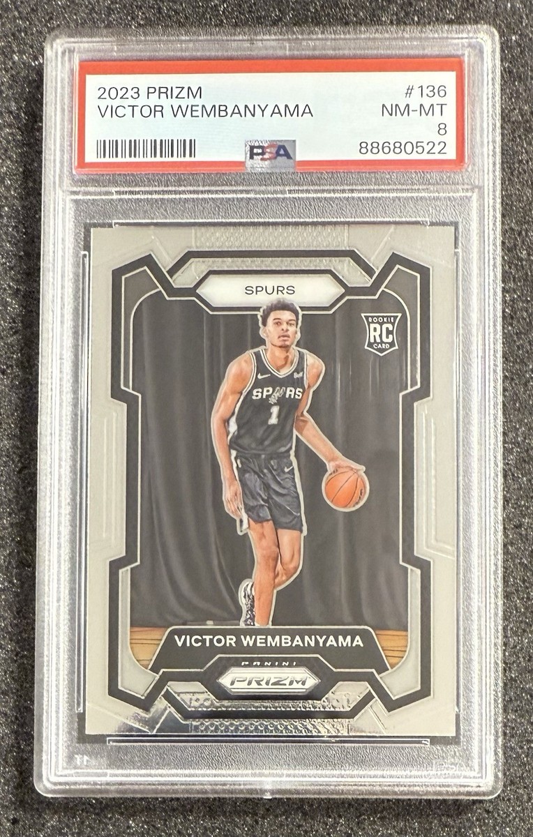 23-24 PANINI PRIZM Wembanyama インサート RC 2023-24 Panini Prizm Victor Wembanyama RC #136 Graded PSA 9