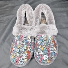 Skechers Bobs Women's Too Cozy Memory Foam Dog Puppy Slipper Size 6.5