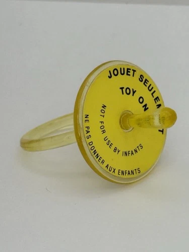 Vintage Cabbage Patch Kids CPK Doll Yellow Pacifier w/ Original Label