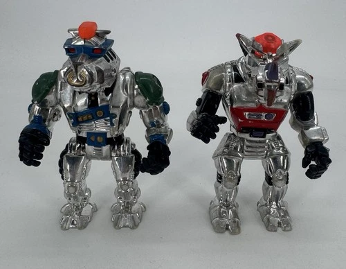 1993 TMNT Teenage Mutant Ninja Turtles Vintage Robotic Bebop & Rocksteady Figs