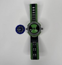 Ben 10 Omnitrix Watch Bandai 2008 Cartoon Network Green Electronic Toy Disc