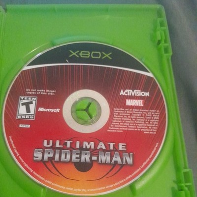 Rare y2k 2005 Ultimate Spider-Man Xbox Original DISC ONLY Adult Owned