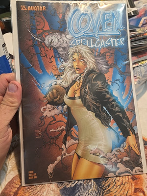 COVEN SPELLCASTER #1 (Avatar Comics 2001) David Finch VARIANT 