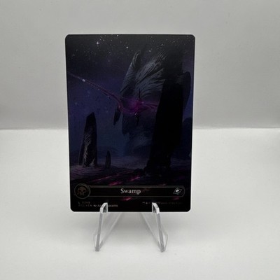Swamp (0369) (Borderless) (Galaxy Foil) - Edge of Eternities (EOE)
