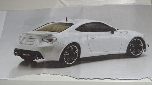 Kyosho Mini-Z Body Toyota 86 White - Picture 5 of 7