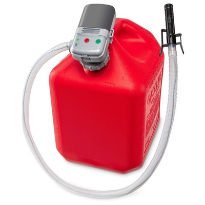 Deway Automatic Fuel Transfer Pump w/Auto-Stop, 2.2 GPM 51'' Inch Hose, Grey 