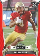 2024 Onyx Vintage Football - Zay Flowers (RC) #75 Red