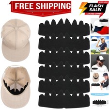 6 Pcs Hat Sweat Liner Hat Sweat Protector Liner Baseball Caps Inserts Flexibl...
