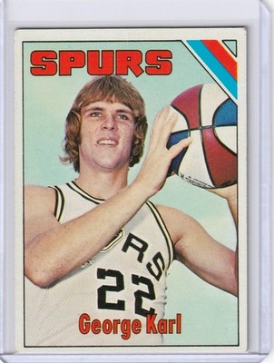 1975-76 Topps George Karl #303 HOF