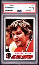 1977 Topps #251 BOBBY ORR - Boston Bruins - PSA 8 - 152381773🔥🏒🔥